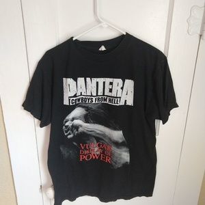 PANTERA VULGAR/COWBOYS BAND T